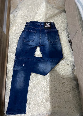 DSQ2 Kot Pantolon | S Beden Hiç giylmedi hediye geldi - Görsel 4