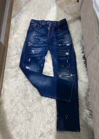 DSQ2 Kot Pantolon | S Beden Hiç giylmedi hediye geldi - Görsel 2