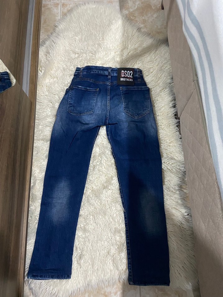 DSQ2 Kot Pantolon | S Beden Hiç giylmedi hediye geldi - Görsel 3