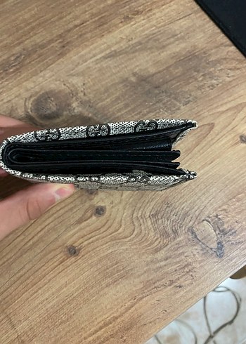 Yılan Desenli Gri GUCCI Erkek Cüzdan - Görsel 5