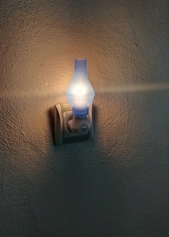 Mavi Gece Lambası Priz Aparatı - Görsel 2