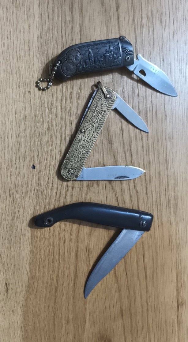 Paslanmaz Çelik Katlanabilir Cep Bıçakları - Görsel 2