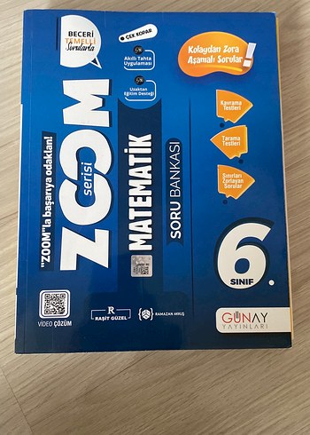 Hız yayınları ve günay yayınları 6. Sınıf test kitabları - Görsel 2