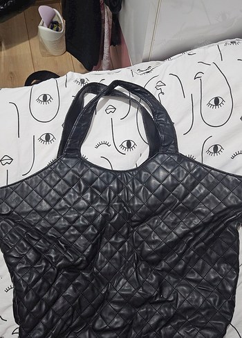 Siyah Deri YSL Kadın Çanta - Görsel 2