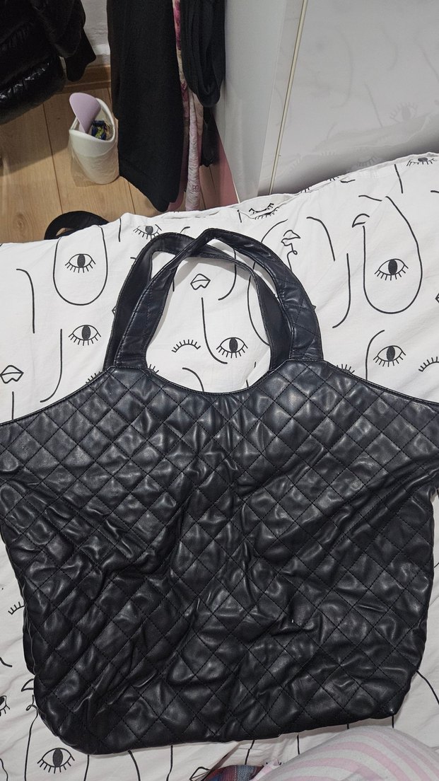 Siyah Deri YSL Kadın Çanta - Görsel 2