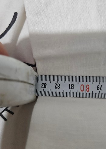 Emporio Armani Kadın Beyaz Keten Pantolon - Görsel 7