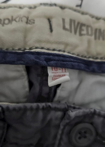 Gap Erkek Çocuk Gri Pantolon - Görsel 4