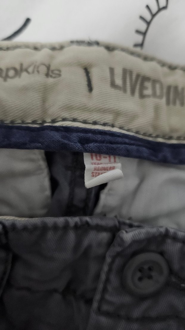 Gap Erkek Çocuk Gri Pantolon - Görsel 4