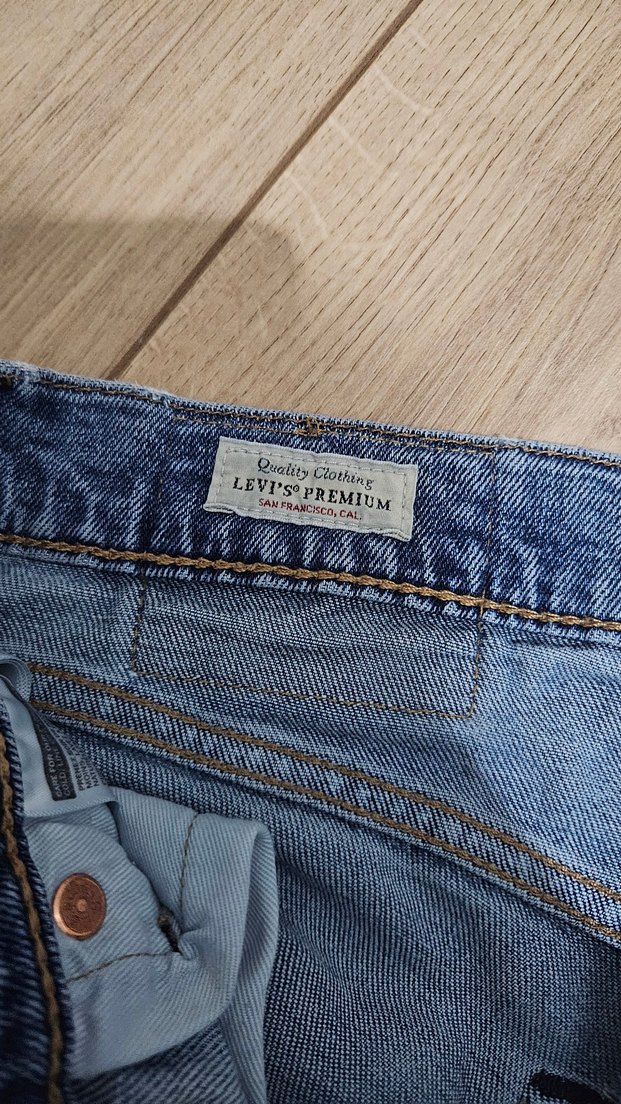 Levi's Mavi Erkek Çocuk Jean - Görsel 3