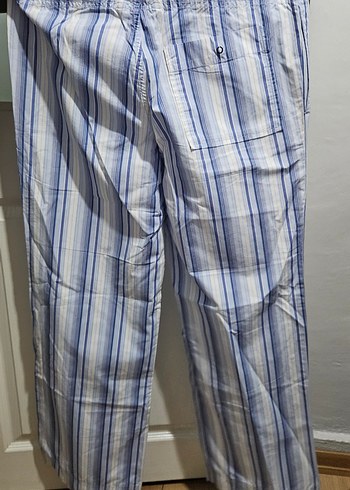 Banana Republic Mavi Çizgili Kadın Pantolon - Görsel 2