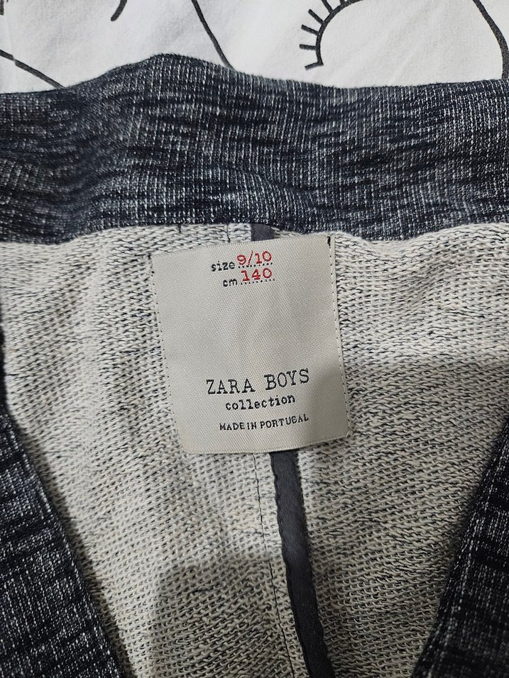 Zara Erkek çocuk kumaş ceket - Görsel 3