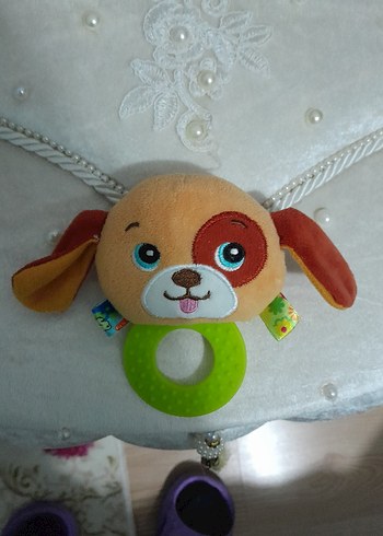 Renkli Diş Kaşıyıcı ve Çıngırak Oyuncak Seti - Görsel 5