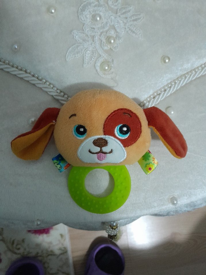 Renkli Diş Kaşıyıcı ve Çıngırak Oyuncak Seti - Görsel 5