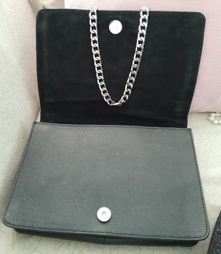 İşlemeli Zincir Detaylı Bohem Kadın Çanta - Görsel 3