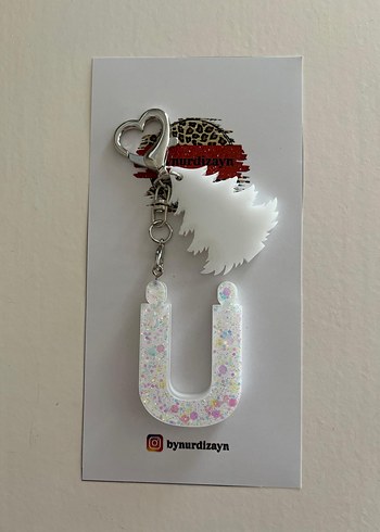 Renkli Püsküllü Bohem Kadın Anahtarlık - Görsel 2