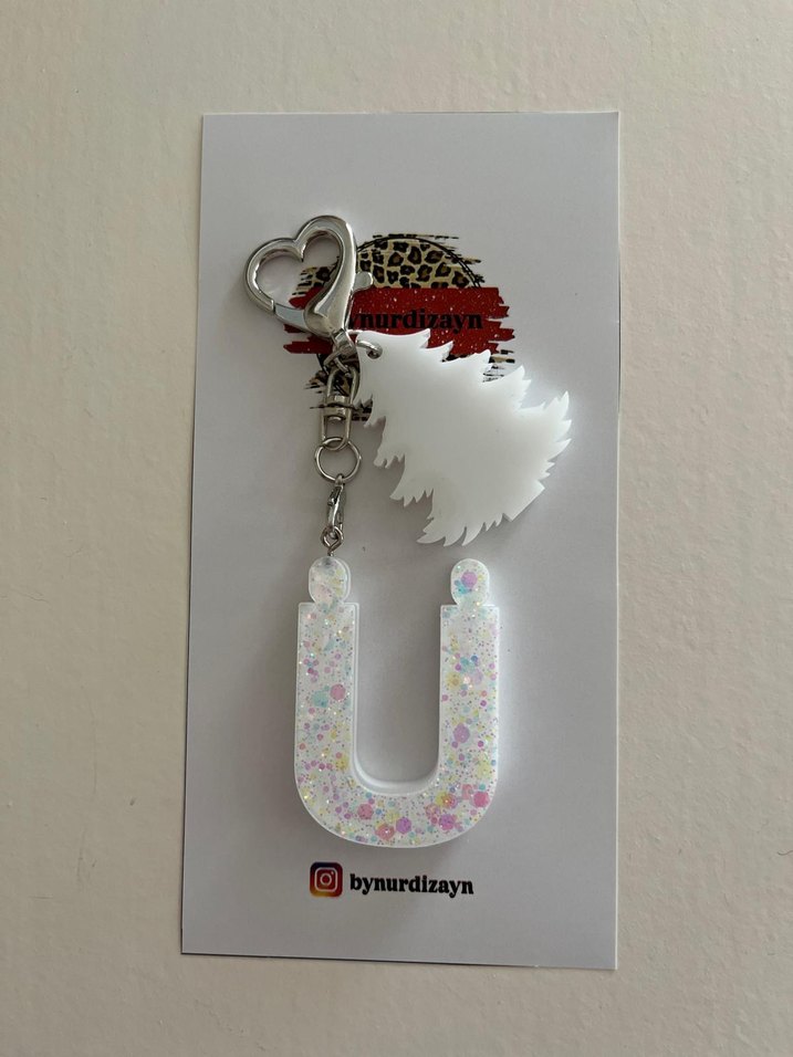 Renkli Püsküllü Bohem Kadın Anahtarlık - Görsel 2