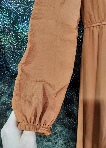 Uzun Kollu Elbise - Görsel 3