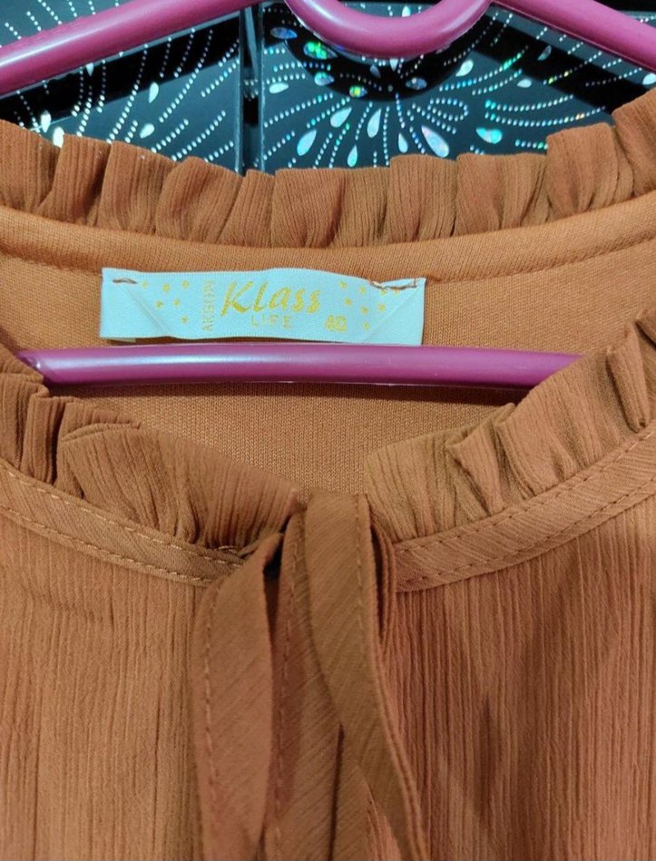 Uzun Kollu Elbise - Görsel 4