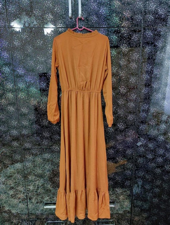 Uzun Kollu Elbise - Görsel 2