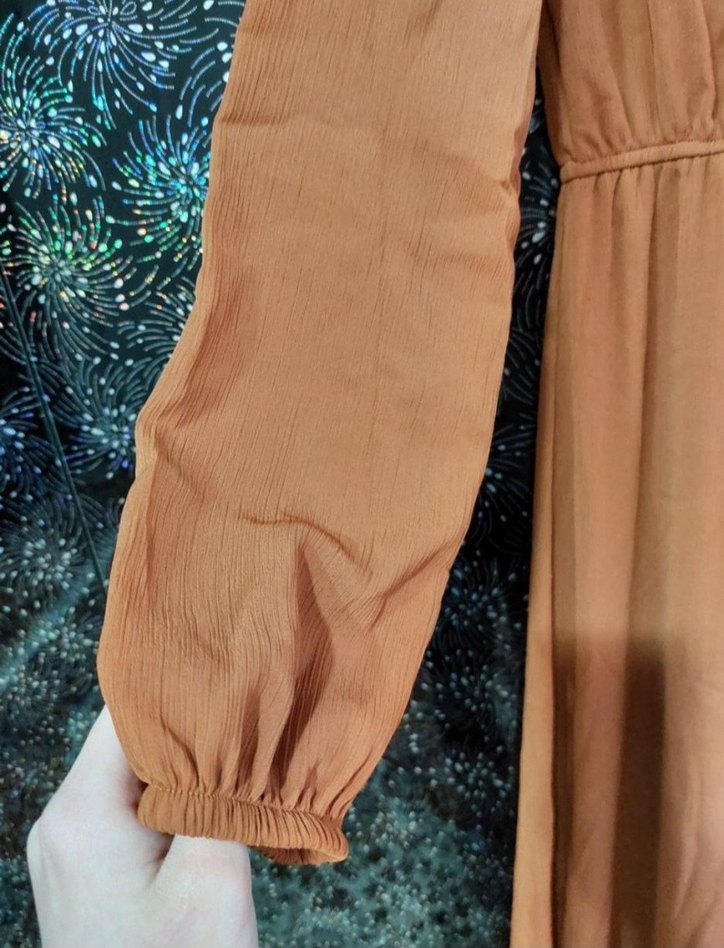 Uzun Kollu Elbise - Görsel 3