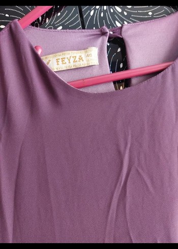 Mor Piliseli Uzun Elbise - Görsel 4