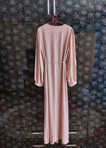 Uzun Kollu Salaş Kadın Elbise - Görsel 2