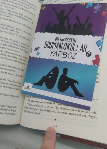 Düşman Okullar 1 ve 1 ciltli- Dilara Keskin Kitap Seti - Görsel 3