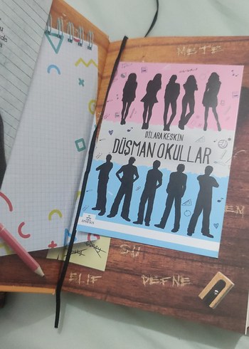 Düşman Okullar 1 ve 1 ciltli- Dilara Keskin Kitap Seti - Görsel 4