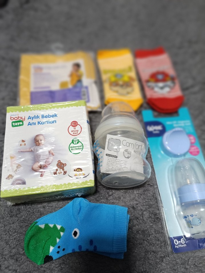 Bebek Anı Kartları - 12 Ahşap Kart - Görsel 4