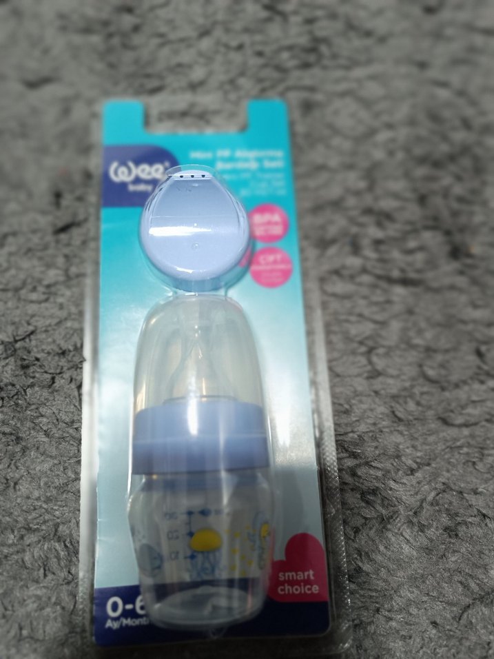 Mavi Bebek Biberonu 0-6 Ay - Görsel 3