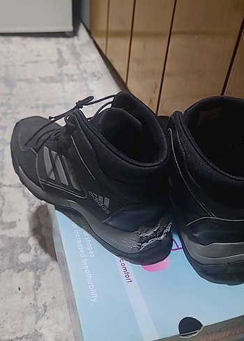 adidas orjinal siyah Erkek Çocuk Lastik Bağcıklı Bot - Görsel 4