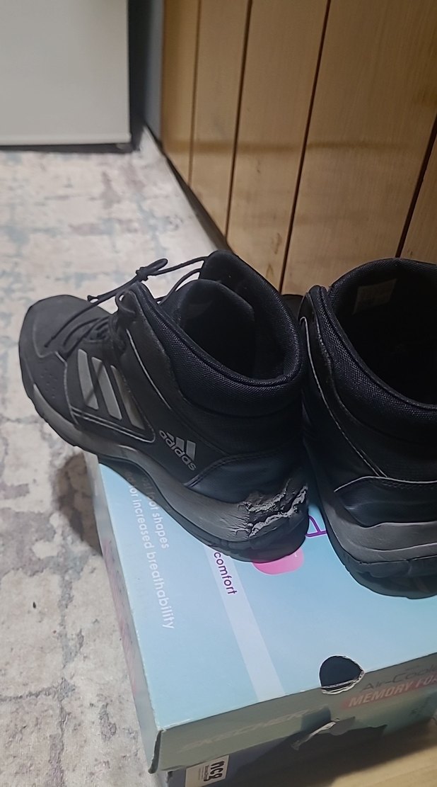 adidas orjinal siyah Erkek Çocuk Lastik Bağcıklı Bot - Görsel 4