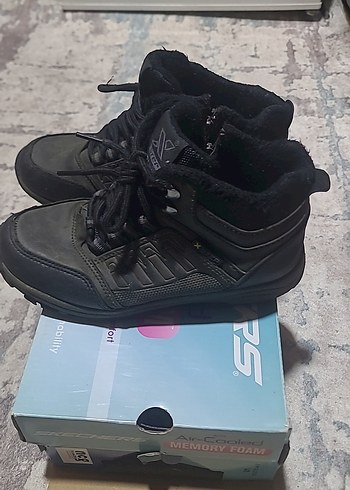 Siyah Tokalı Street Style Bot - Görsel 2