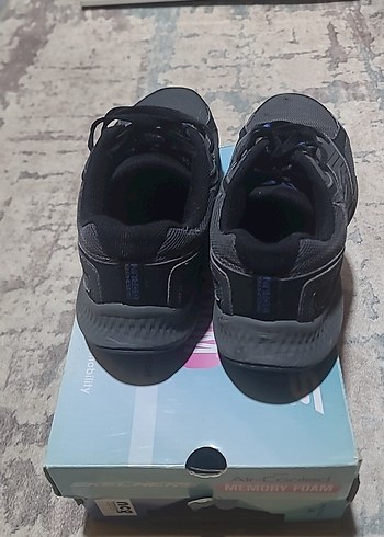 skechers orjinal unisex Mavi Platform Spor Ayakkabı - Görsel 3