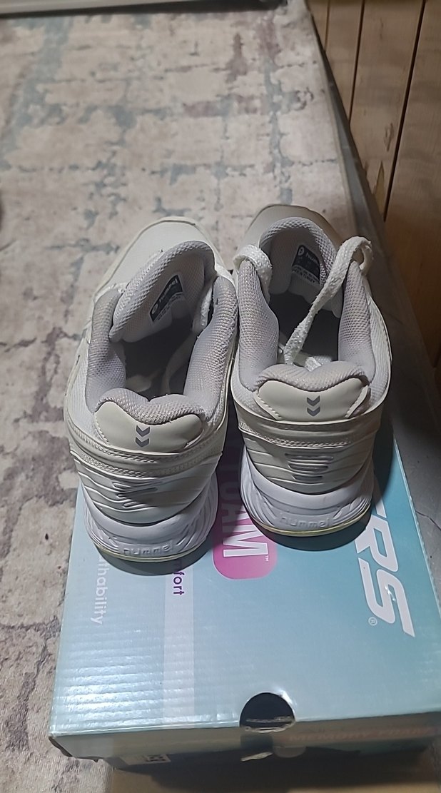 Beyaz Bağcıklı Kadın Spor Ayakkabısı - Görsel 3