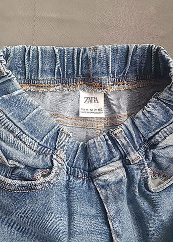 zara cocuk likrali kot pantolon - Görsel 3