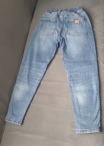 zara cocuk likrali kot pantolon - Görsel 2