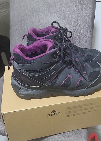 merrel orjinal mor Detaylı Kadın  Spor outdoor bot - Görsel 2