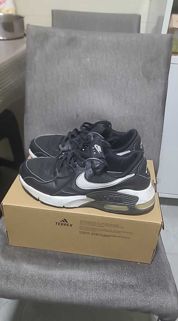 orjinal nike Air Siyah Platform Spor Ayakkabı - Görsel 4