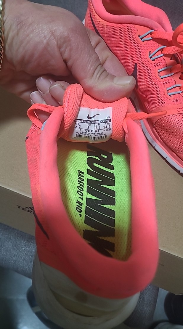 Nike Terrex Pembe Bağcıklı Spor Ayakkabı - Görsel 3