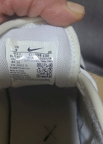 nike kadin spor ayakkabı orjinal - Görsel 6