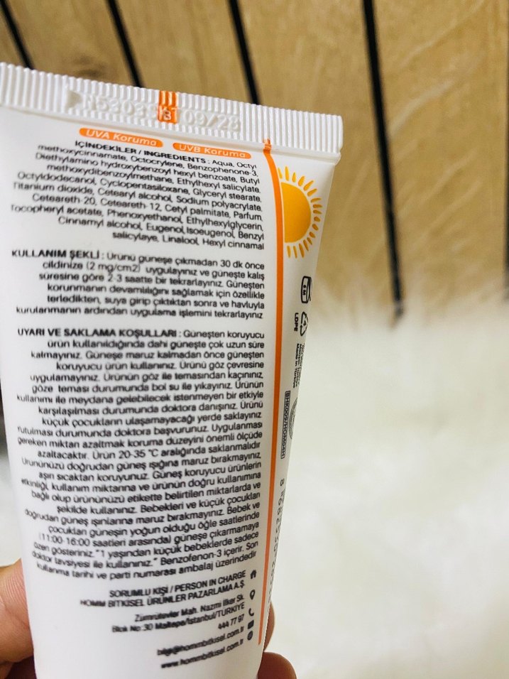 Homm Güneş Kremi SPF 50, 50 ml - Görsel 3