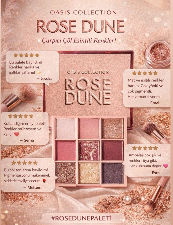 9 lu Göz Farı Paleti - Görsel 2