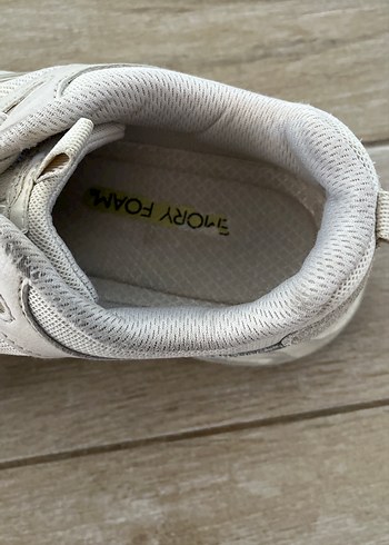 38 Beden beyaz Renk Bej renkte Kadın Dolgu Topuklu Spor Ayakkabı