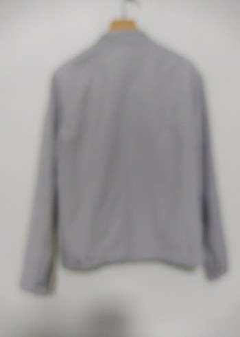 Gri Düğmeli Erkek Ceket - Görsel 2