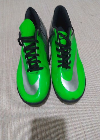 Yeşil Erkek Futbol Ayakkabısı Velcro Detaylı - Görsel 3