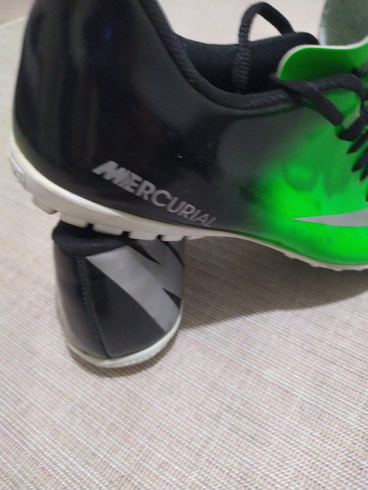 Yeşil Erkek Futbol Ayakkabısı Velcro Detaylı - Görsel 2