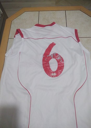 Errea Beyaz Erkek Spor Kolsuz Forması basketbol  - Görsel 4