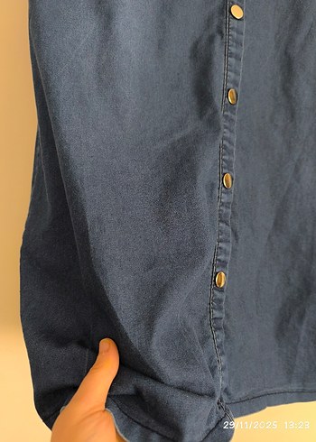 mavi kot etek 46 beden - Görsel 4