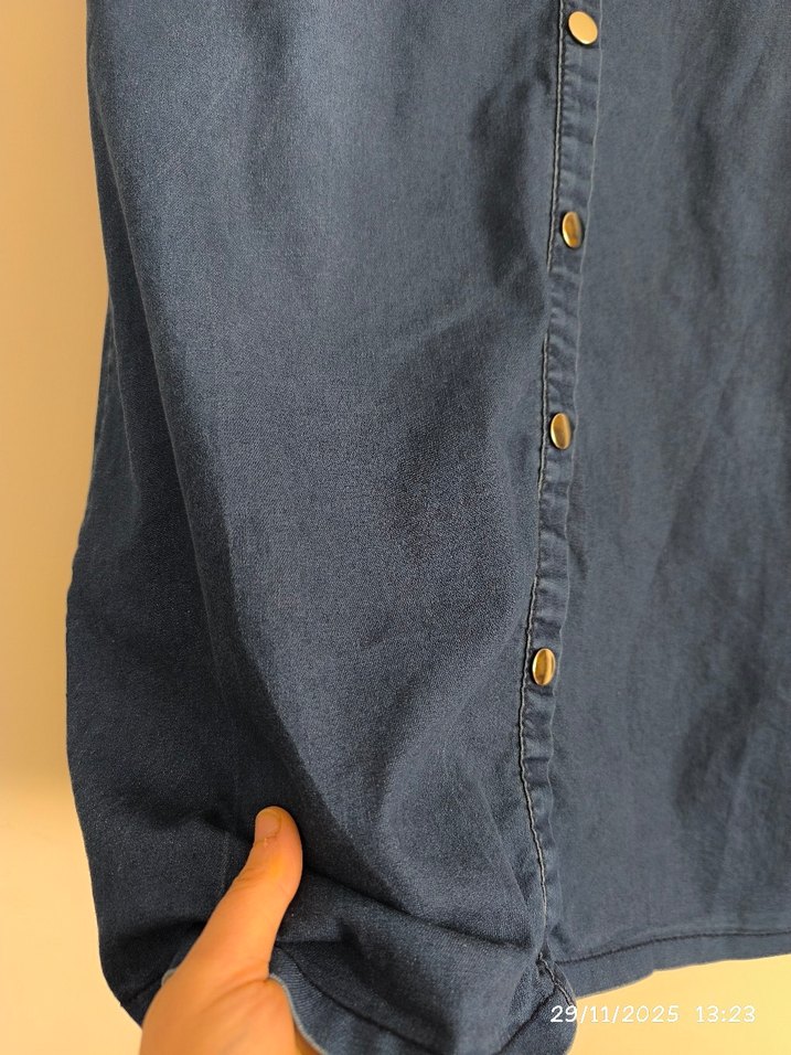 mavi kot etek 46 beden - Görsel 4